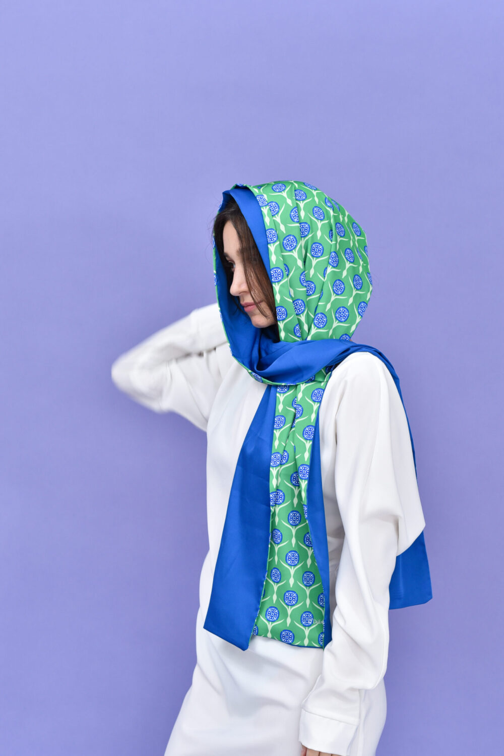 Long double-sided scarf Uno