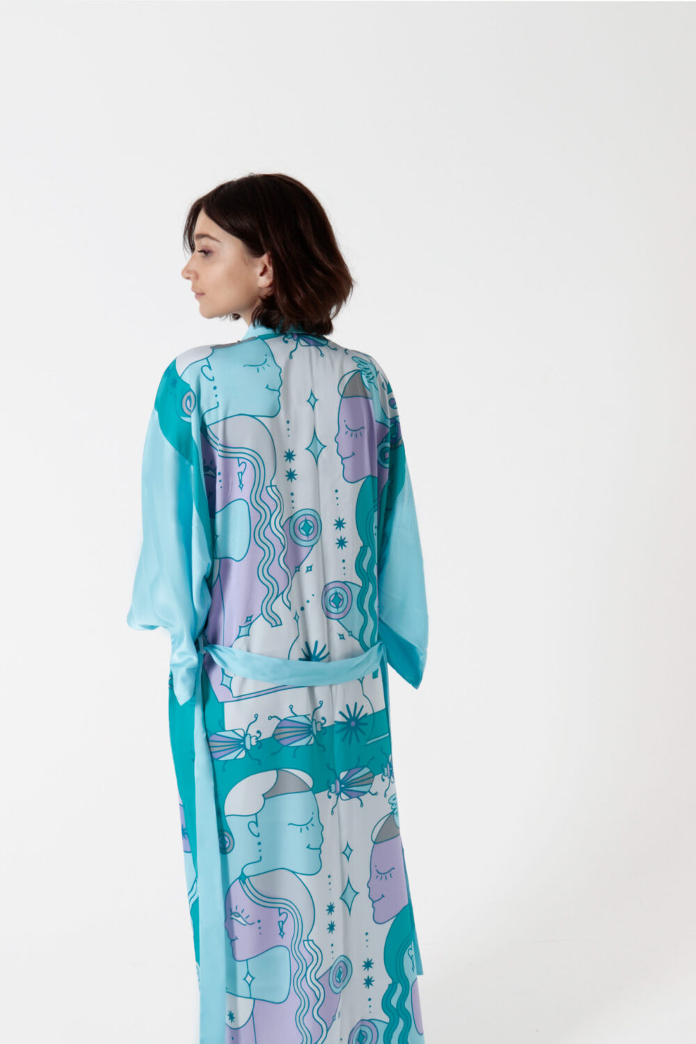 Silk Kimono Amore