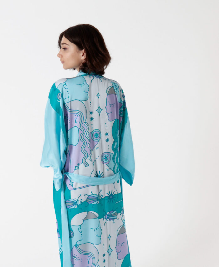 Silk Kimono Amore