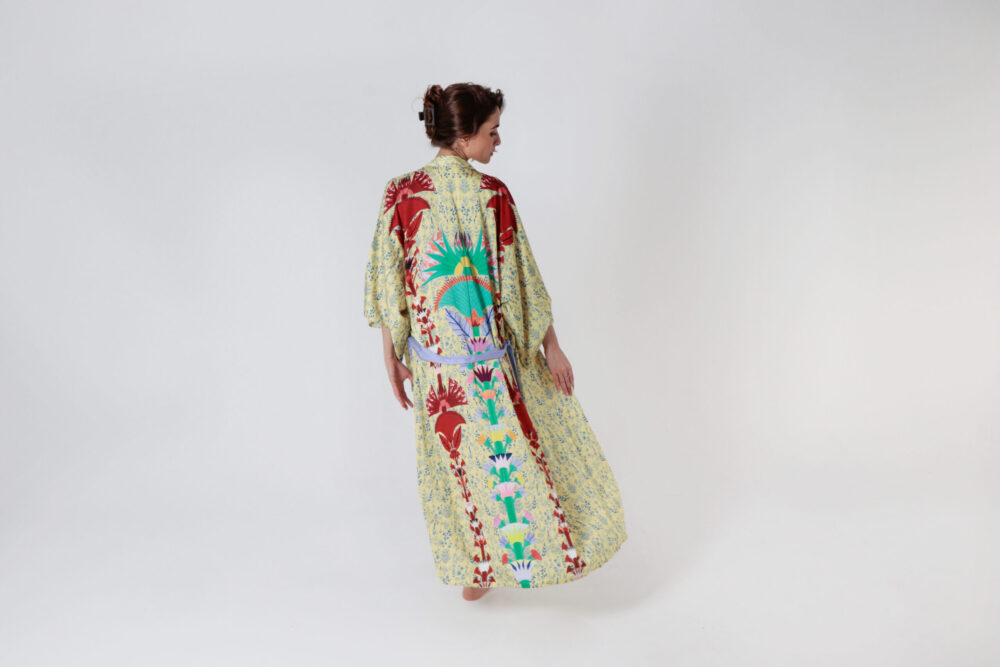 Silk Kimono Farfalla