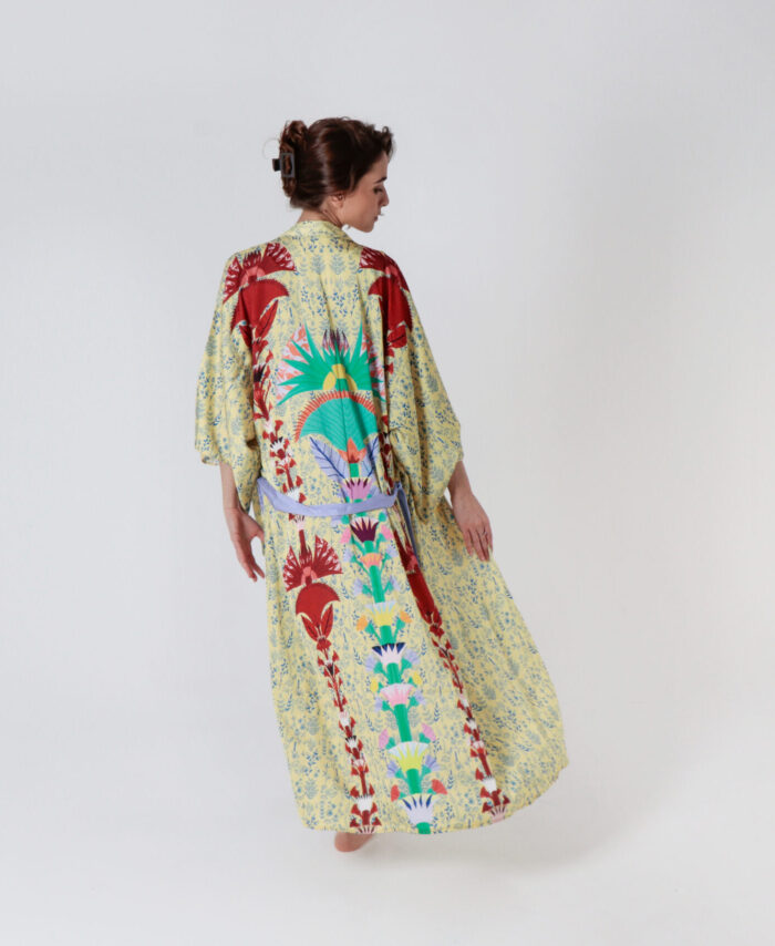 Silk Kimono Farfalla