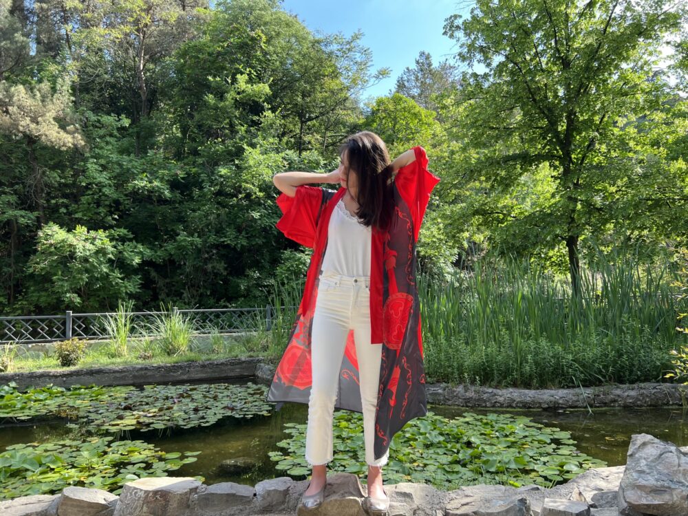 Silk Kimono JEIRANI