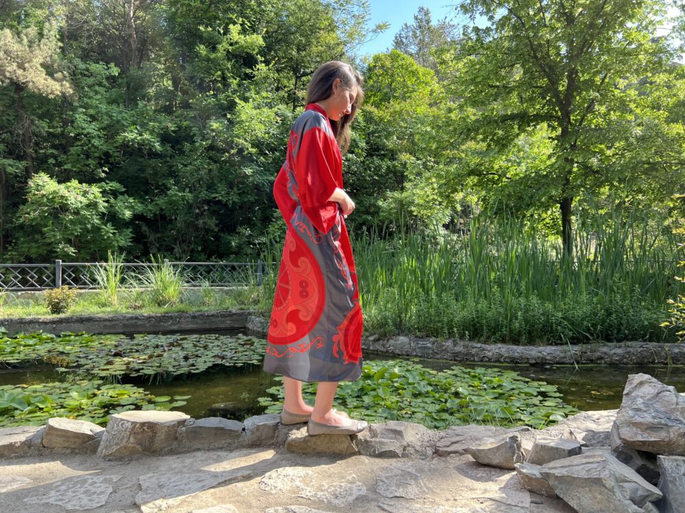 Silk Kimono JEIRANI - Image 2