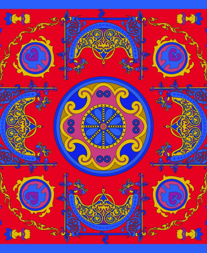 Silk Scarf  Bogen