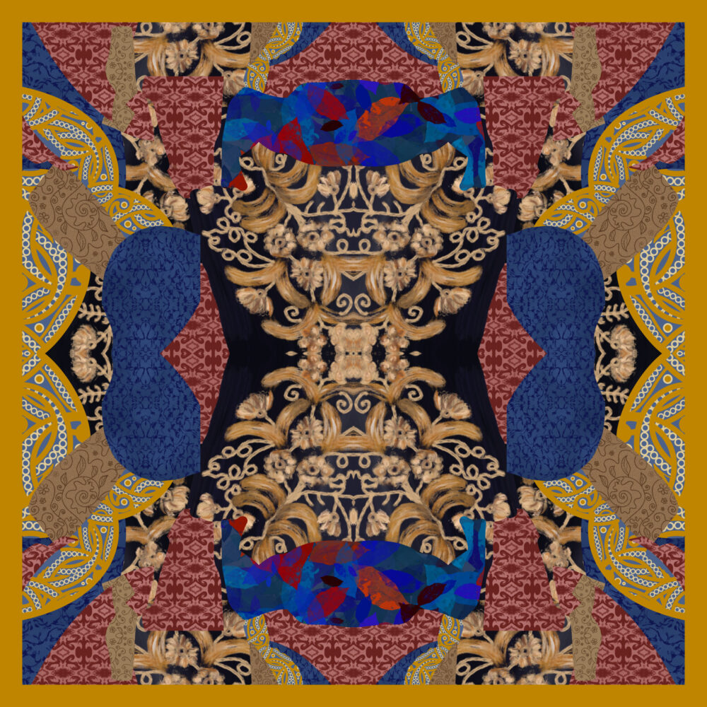 Silk Scarf  Daisi - Image 2
