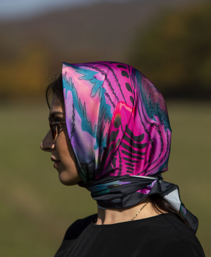 Silk Scarf  Fall
