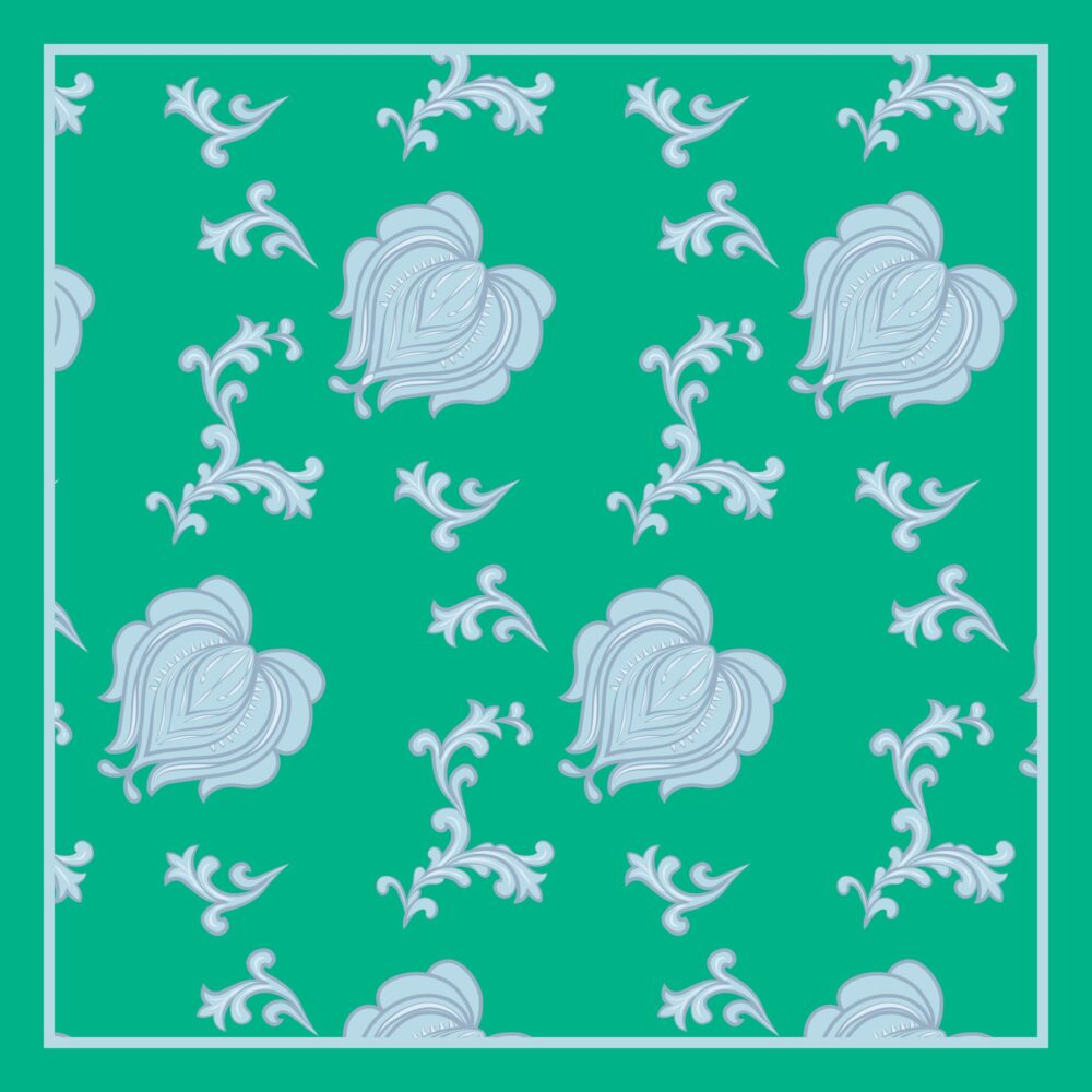 Silk Scarf  Hoja - Image 2