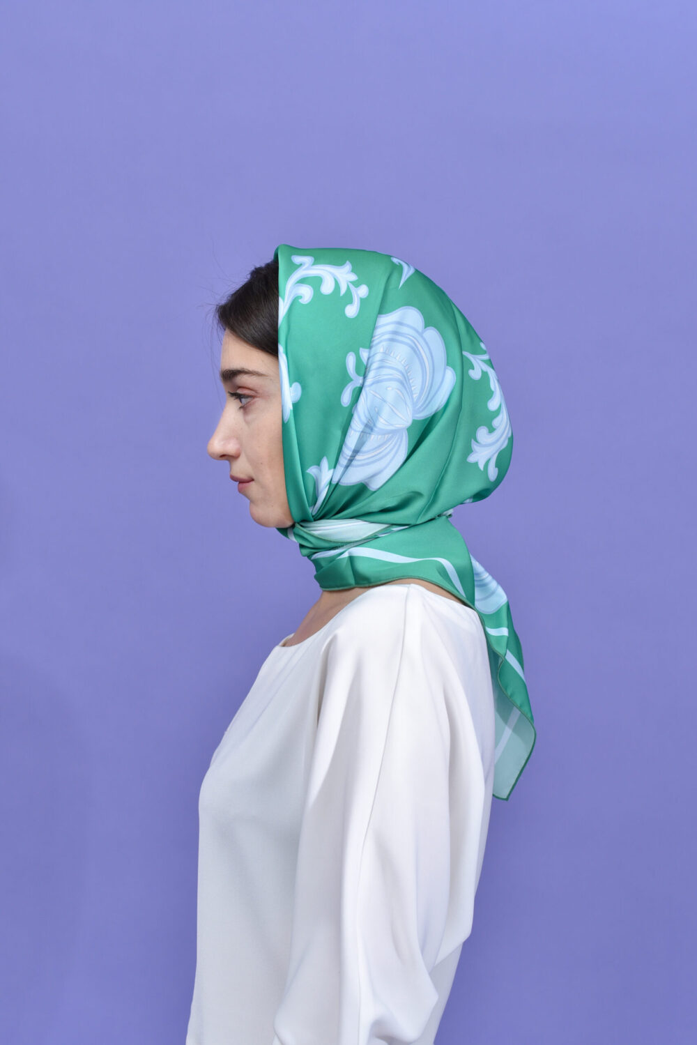 Silk Scarf  Hoja