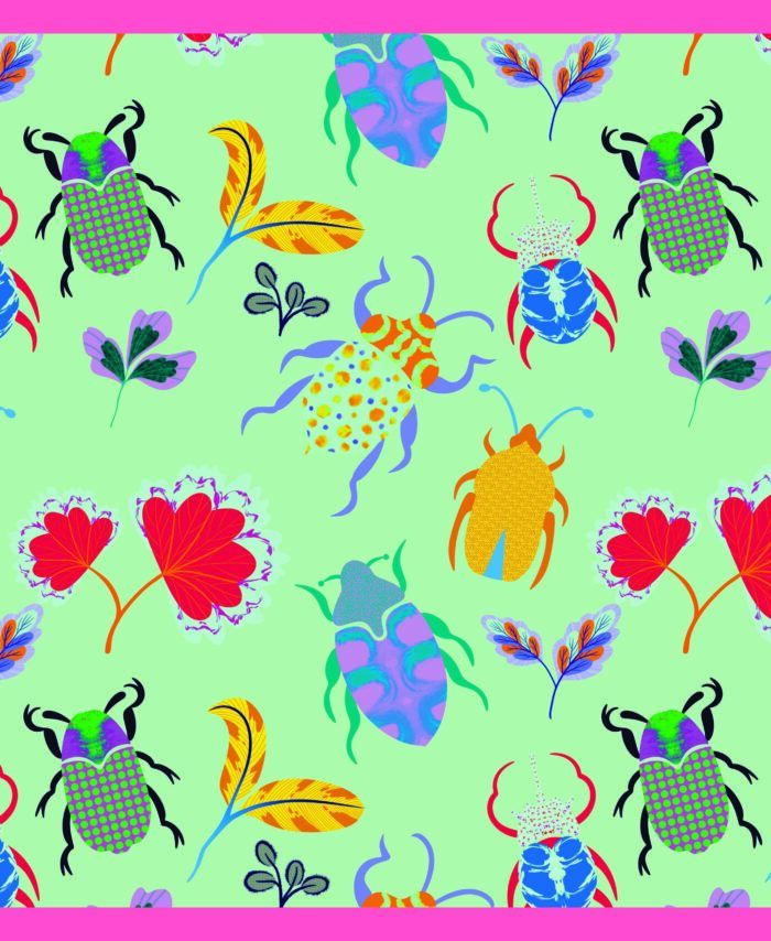 Silk Scarf  Juin