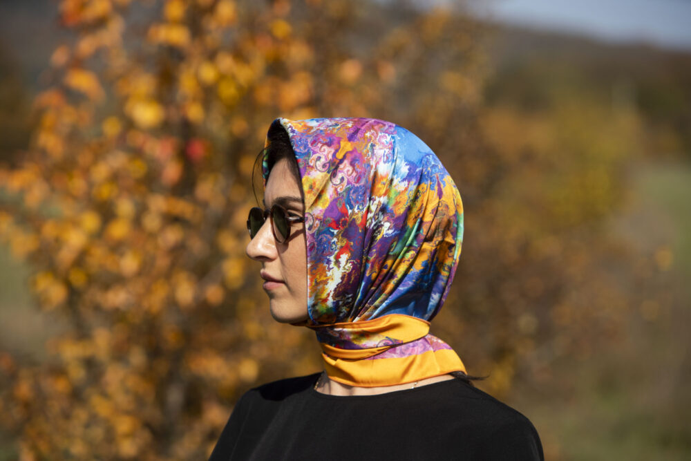 Silk Scarf  Kaleidoscope