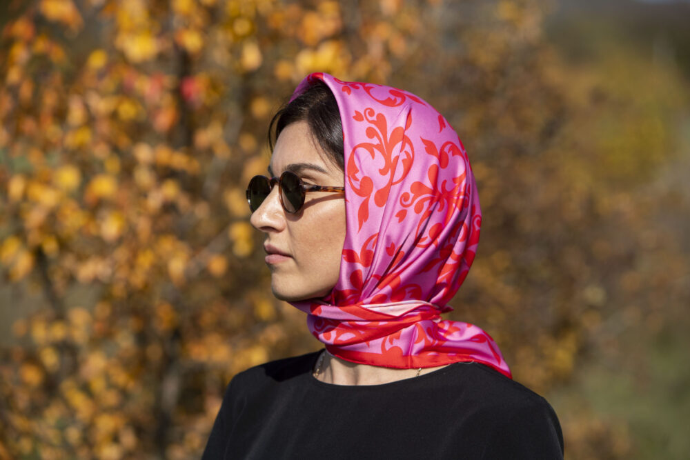 Silk Scarf  Lady D