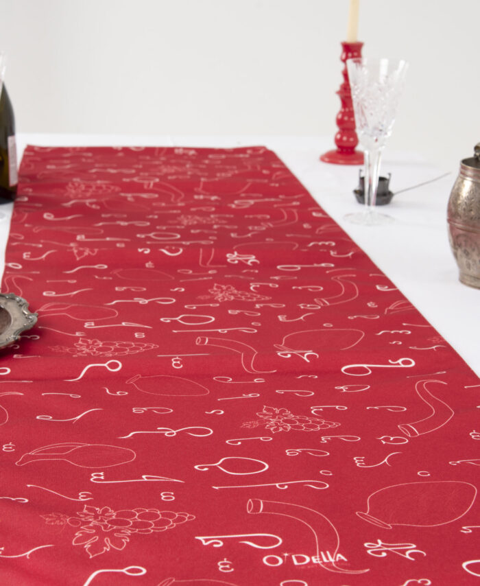 Table Runner Origin Red